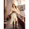 image:imageScarlet Darkness Renaissance Corset Belts for Women Pirate Goth Waist BeltWhite