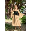 image:imageScarlet Darkness Renaissance Dress Women Peasant Medieval Pirate CostumeButter Yellow