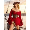 image:imageScarlet Darkness Western Belts for Woman Pirate Studded BeltBrown