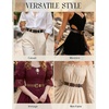 image:imageScarlet Darkness Western Belts for Woman Pirate Studded BeltBrown