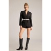 image:imageScarlet Darkness Women Leather Belt with Gold Buckle Vintage Waist BeltsIvory White