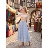 image:imageScarlet Darkness Women Pirate Renaissance Off Shoulder TopApricot Yellow