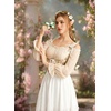 image:imageScarlet Darkness Womens Peasant Blouse Off Shoulder Fall TopsOyster White