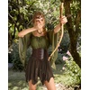 image:imageScarlet Darkness Womens Renaissance Pirate Skirt Asymmetrical Mini SkirtsBrown