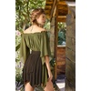 image:imageScarlet Darkness Womens Renaissance Pirate Skirt Asymmetrical Mini SkirtsBrown