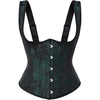 Dark Green Floral