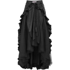 image:imageBelle Poque Womens Steampunk Gothic Wrap Skirt Victorian Ruffles Pirate Skirt